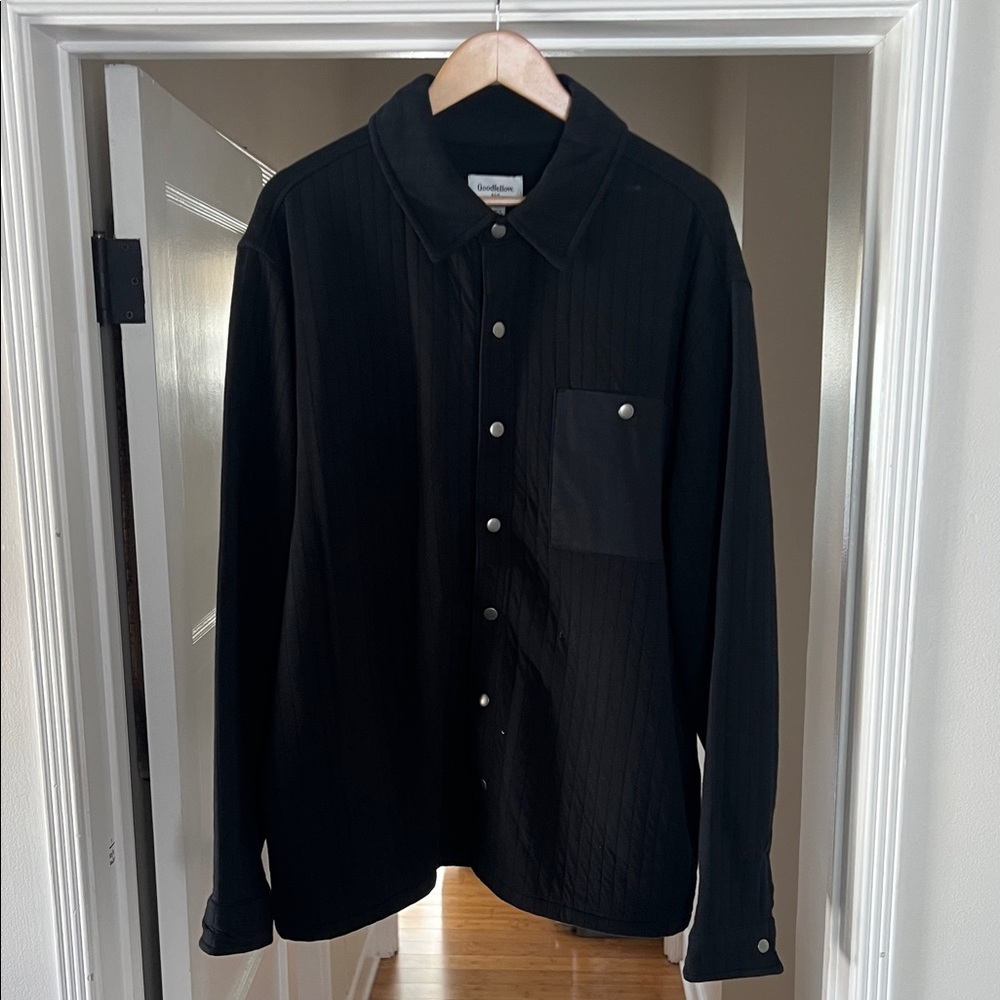 Goodfellow & Co Black Shirt Jacket